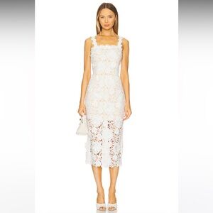 Marnee Lace Dress in White & Beige
Generation Love